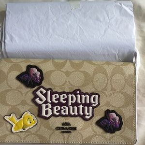NWT Disney X Coach SLEEPING BEAUTY Crossbody purse
